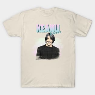 Keanu Reeves // 90s Retro Classic Design T-Shirt